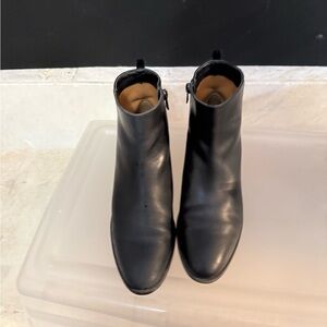 Coach Black Leather Boots
